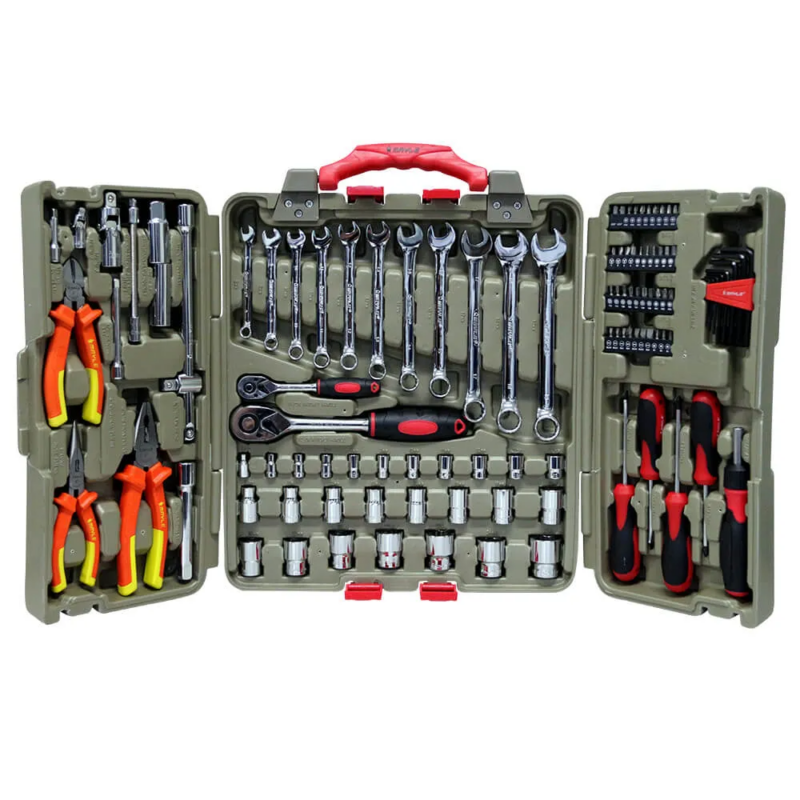 JG FERRAMENTAS 110PC C/MALETA CRV