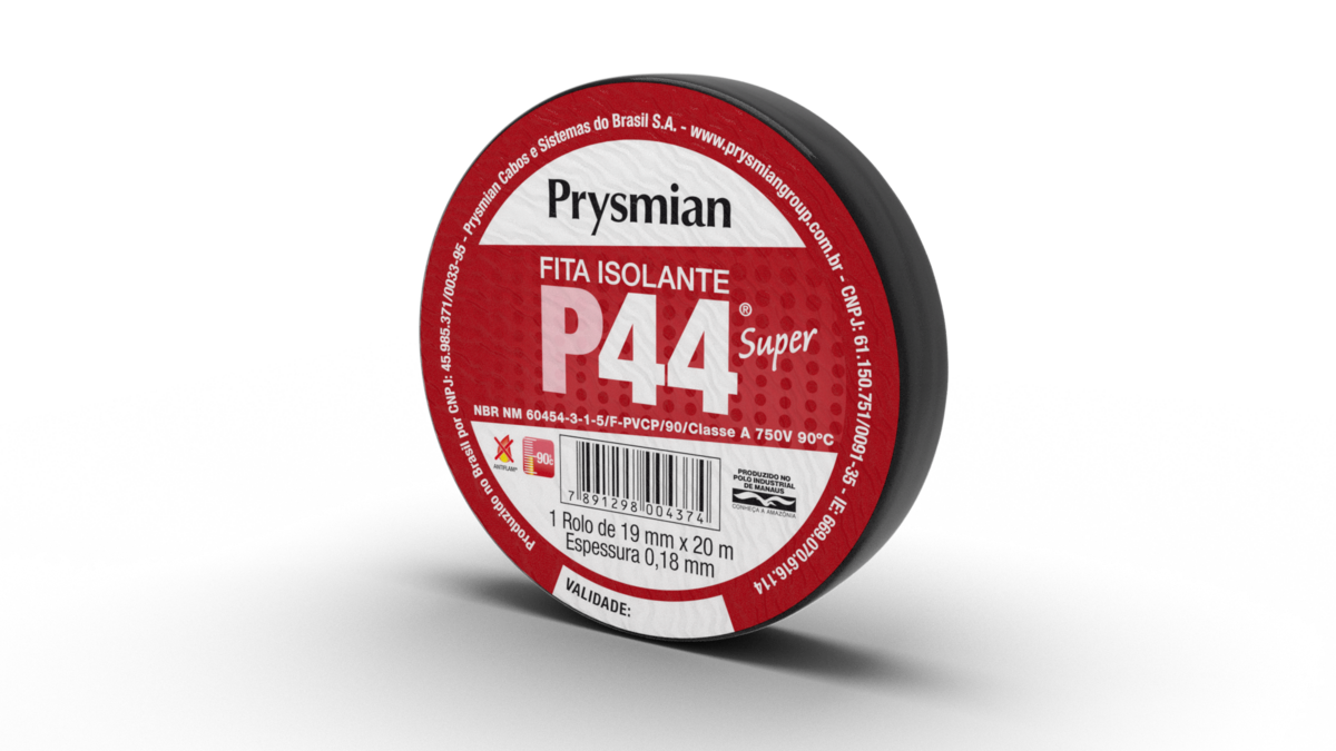 FITA ISOLANTE 19MMX20MT PT P44
