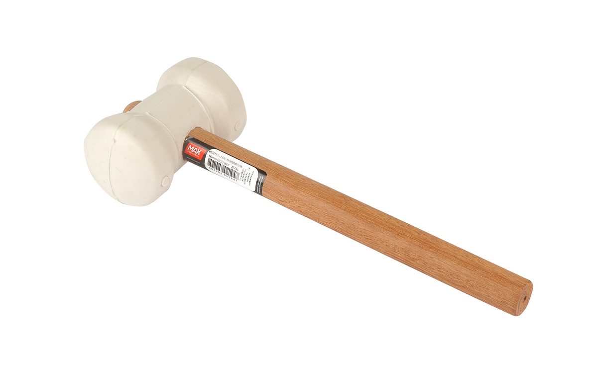 MARTELO BORRACHA 60MM BR CABO MADEIRA