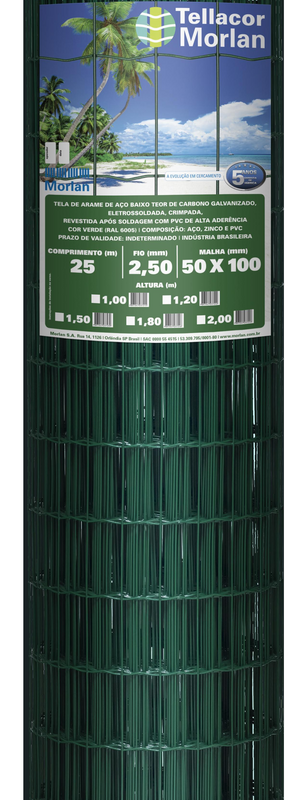 TELA SOLD TELLACOR 2,50MMX2,00MX25MT VD