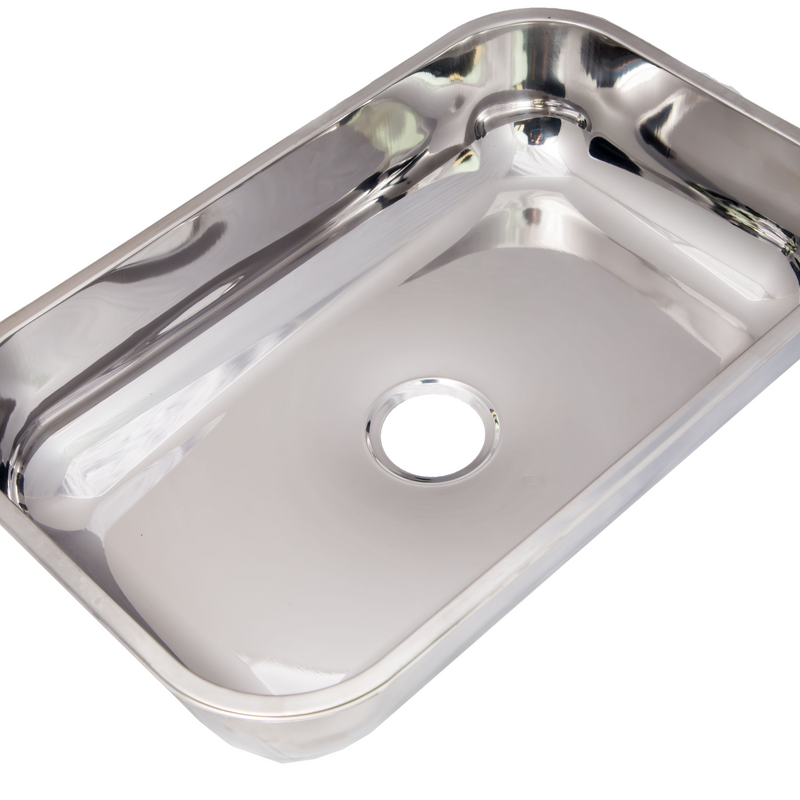 CUBA INOX N2 56X34X14 304 AB 3.1/2 S/VAL