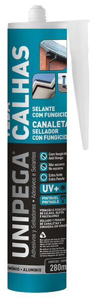 VEDA CALHA ALUMINIO 400GR