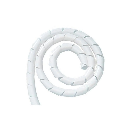 ORGANIZADOR DE FIOS C/1 MT 3/8 BRANCO