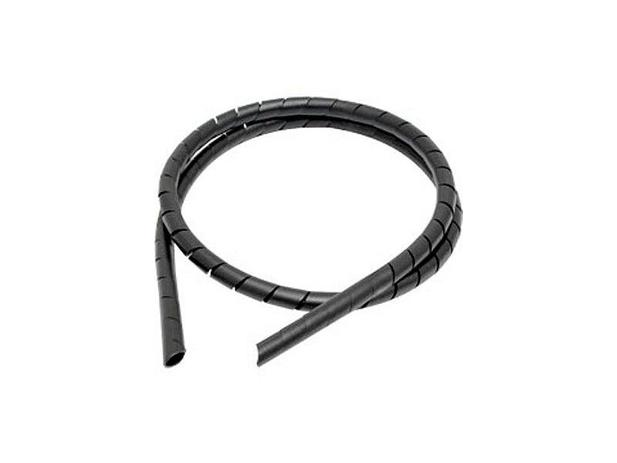 ORGANIZADOR DE FIOS C/1 MT 3/8 PRETO