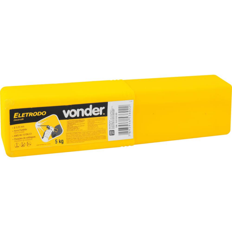 ELETRODO AWS A5.15 3,25MM  5KG FERRO FUN