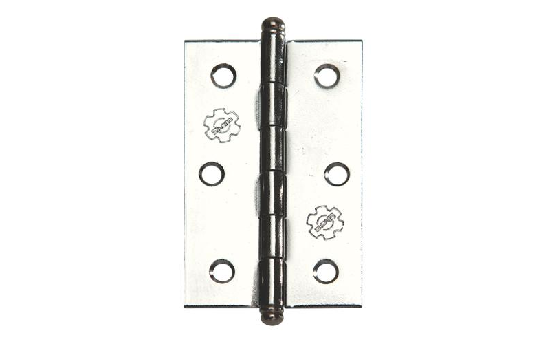 DOBRADICA 3.1/2″ C/3UN PINOBOLA CROM 880