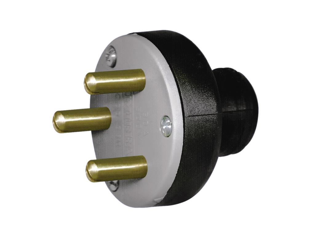 PLUG INDUSTRIAL 3X30A PORCELANA PT