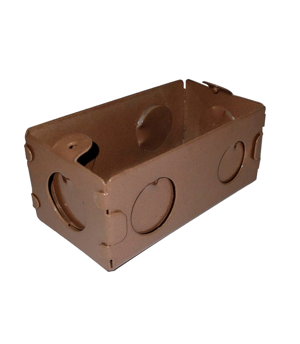 CAIXA DE LUZ MET 4X2 RETAN PINT PONTIL