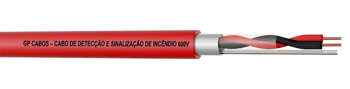 CABO DETECCAO DE INCENDIO 2X1,50 600V VM