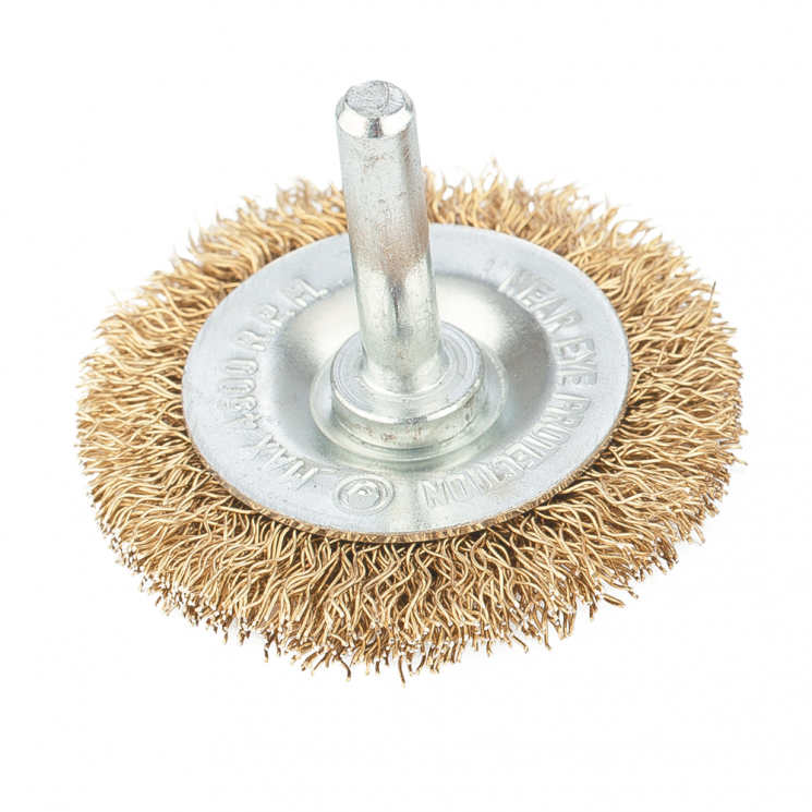 ESCOVA CIRCULAR ACO ONDULADO 4" HASTE