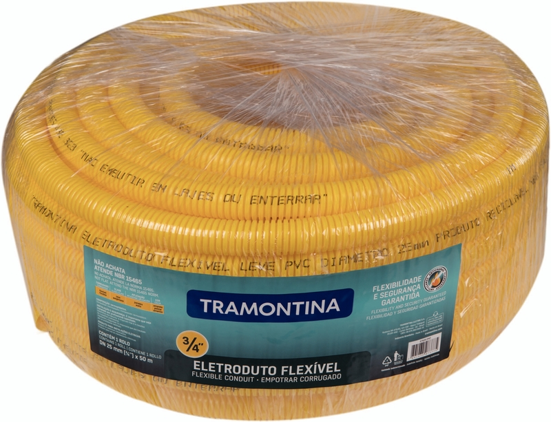 ELETROD PVC CORRUG 25MMX50MT AM