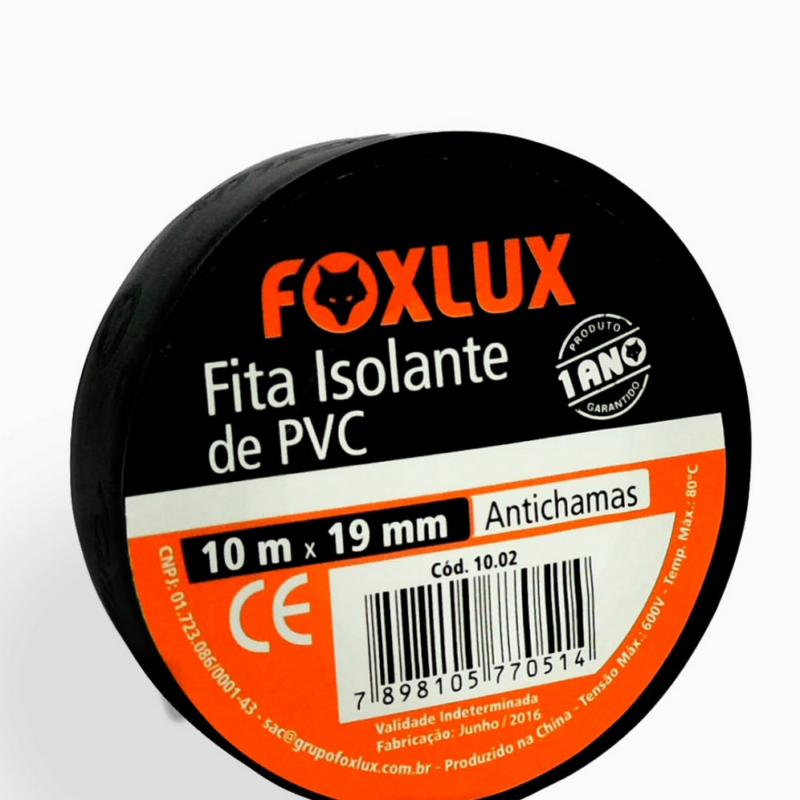 FITA ISOLANTE 19MMX10MT PT