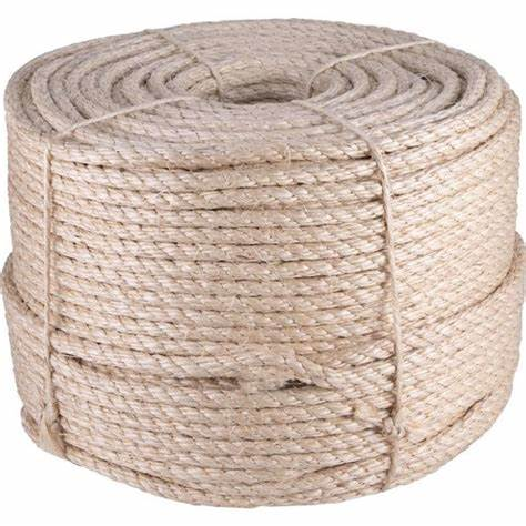 CORDA TORCIDA SISAL 12MM 20KG 220MT