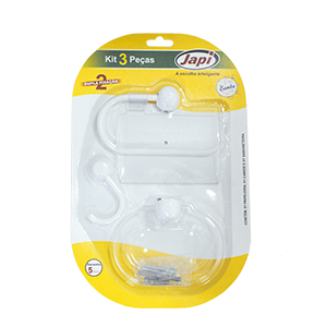 KIT P/BANHEIRO ABS BR 3PC SAMBA