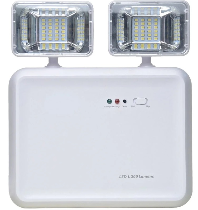 BLOCO DE EMERGENCIA LED 1200 LUMENS