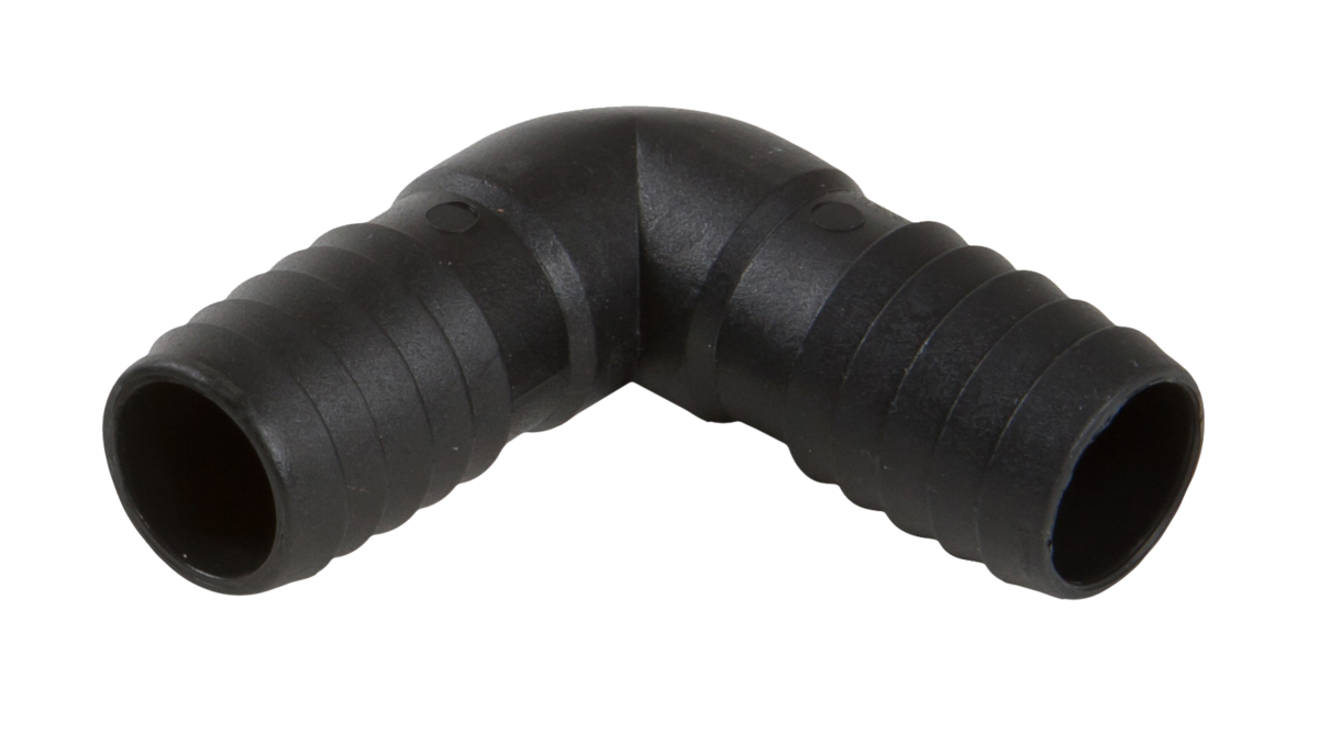 JOELHO POLIET P/MANG INTER DUPLO 1/2" PT