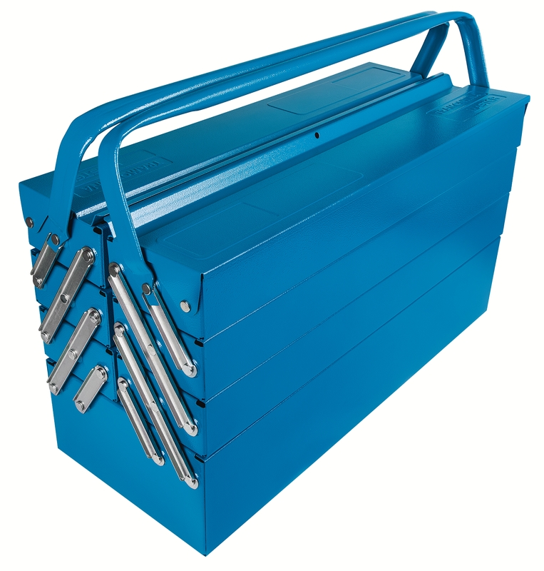 CAIXA P/FERRAMENTAS MET 7 50X20X27 AZ