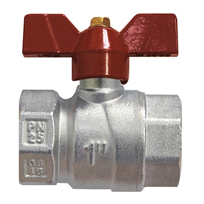 REGISTRO ESF ALU BORB 3/4" RIRI C/DPL AZ