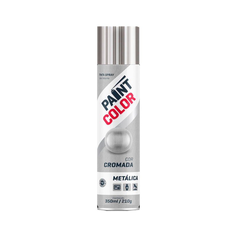 TINTA SPRAY METAL PRATA 400ML 190GR