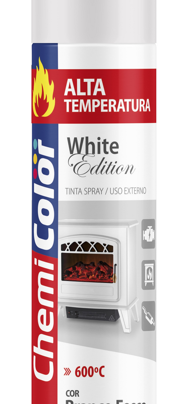 TINTA SPRAY A.TEMP BRANCO FO 400ML 250GR