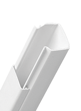 CANALETA 20X20X2000MM BR FECHA P/PAINEL