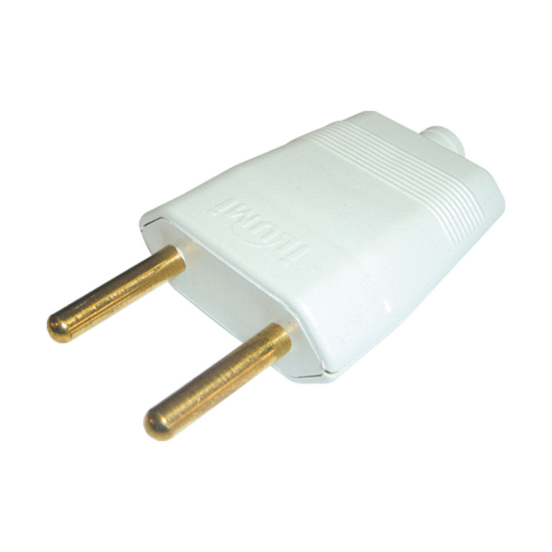 PLUG 2P MACHO 10A CZ 10PC