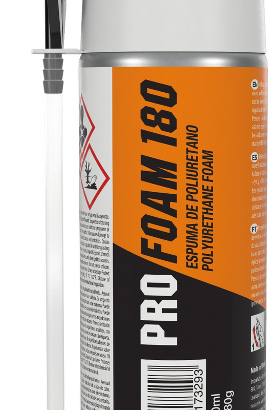 ESPUMA EXPANSIVA PU 300ML 180GR