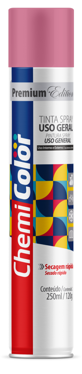 TINTA SPRAY U.G ROSA 250ML 120GR