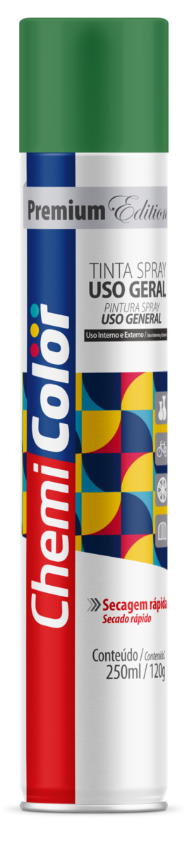 TINTA SPRAY U.G VERDE ESC 250ML 120GR
