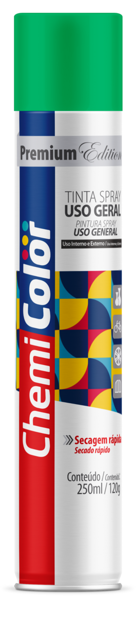 TINTA SPRAY U.G VERDE CLA 250ML 120GR