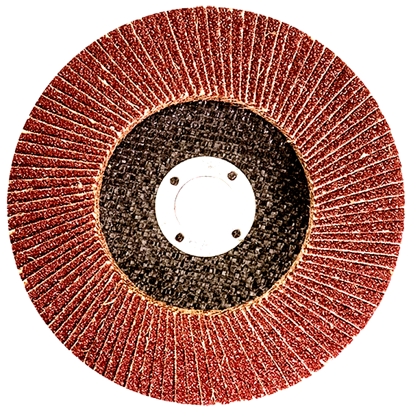 DISCO FLAP RETO 4.1/2" G25 ALUMINIO
