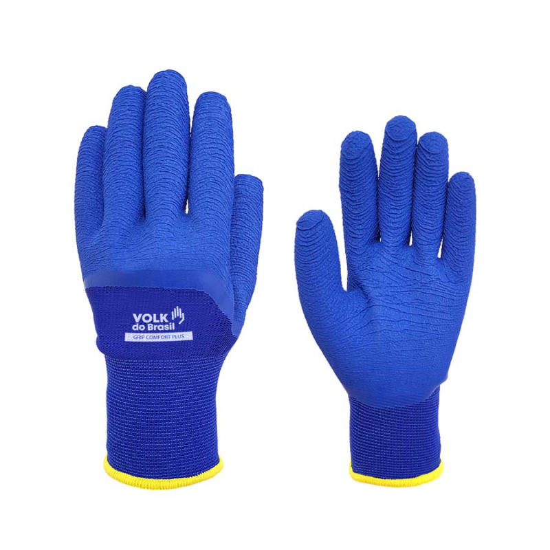 LUVA P/MAO LATEX CONFORTATO GRIP PLUS EG