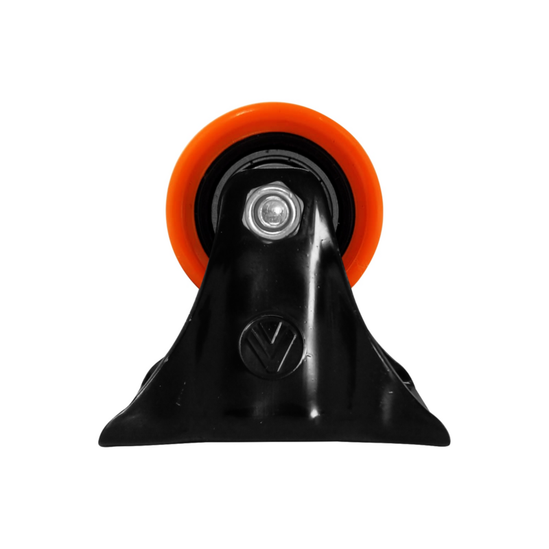 RODIZIO FIXO 1.5/8″ PVC LARANJ S/FREIO
