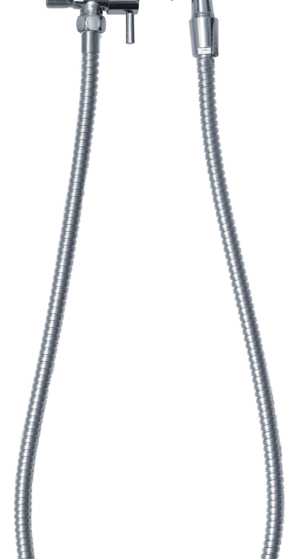 DUCHA HIG METAL 1/4V CR
