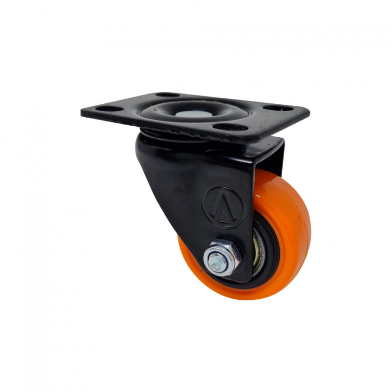 RODIZIO GIRAT 2″  PVC LARANJA