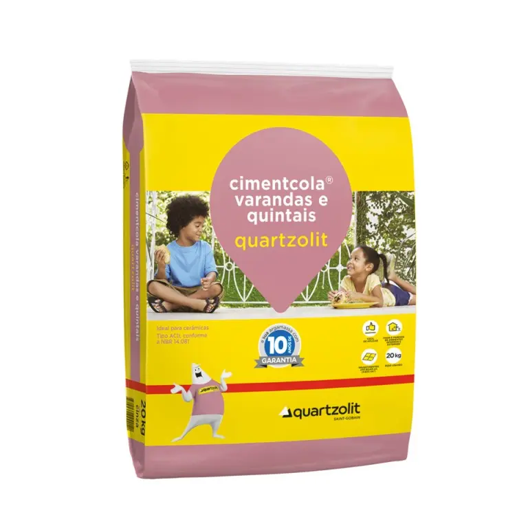 ARGAMASSA VARANDAS E QUINTAIS 20KG