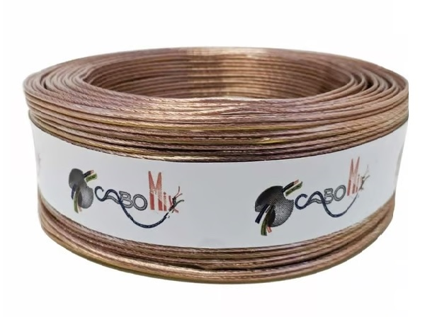 FIO PARAL SOM 2X1,50 CRISTAL (2X14) 100M