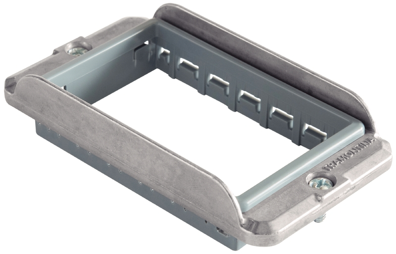 TAMPA CONDULETE 1/2" 3/4" P/3MOD S/VED