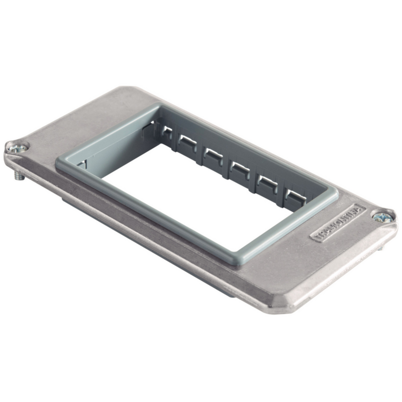 TAMPA CONDULETE 1″ P/3MOD S/VED