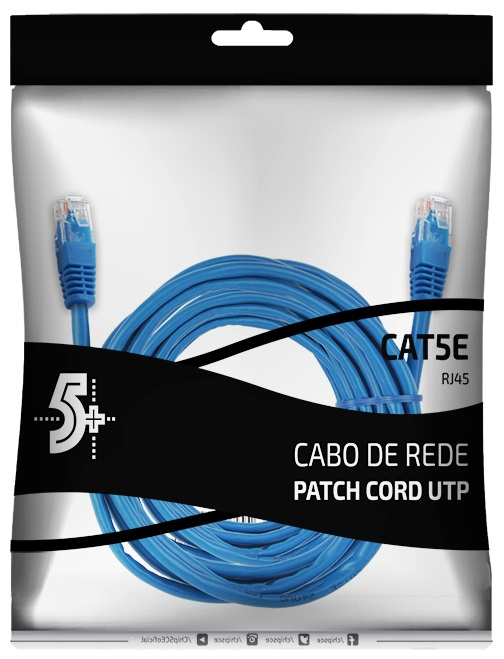 PATCH CORD 10MT UTP CAT5E AZ
