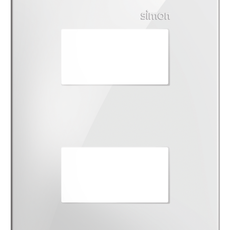 SIMON 35 PLACA 4X2 2MOD SEP