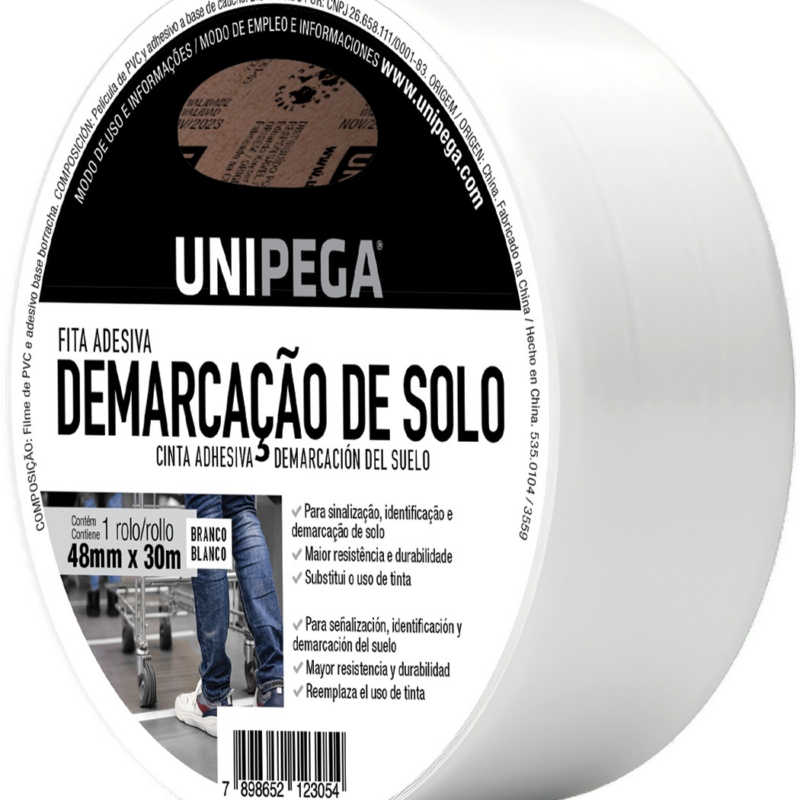 FITA DEMARCACAO SOLO 48MMX14MT BR
