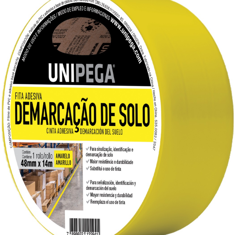 FITA DEMARCACAO SOLO 48MMX14MT AM