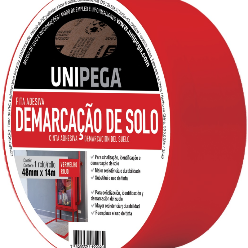 FITA DEMARCACAO SOLO 48MMX14MT VM