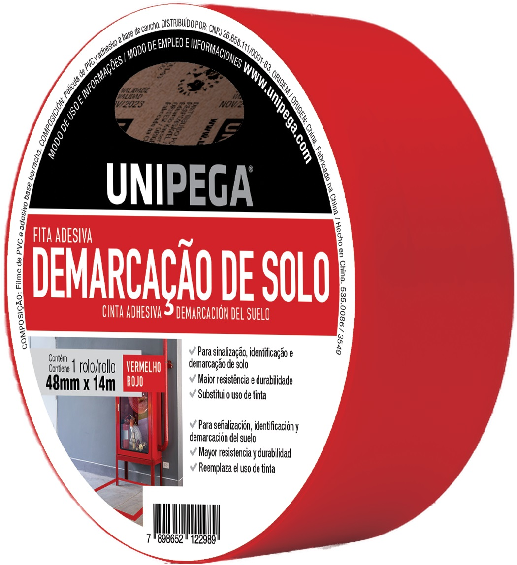 FITA DEMARCACAO SOLO 48MMX14MT VM