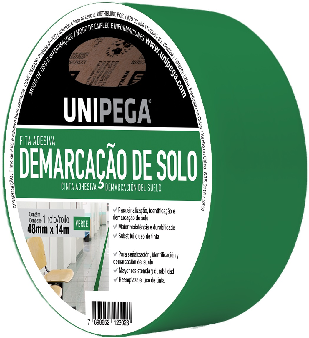 FITA DEMARCACAO SOLO 48MMX14MT VD