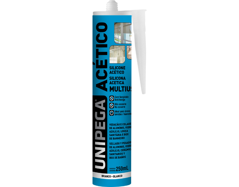 SILICONE ACETICO BRANCO 240GR