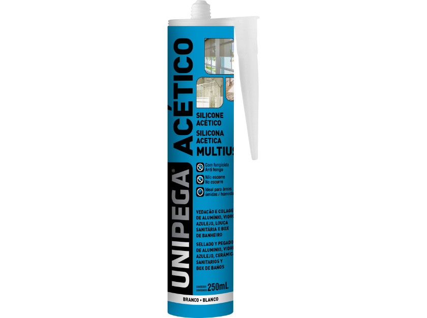SILICONE ACETICO BRANCO 240GR