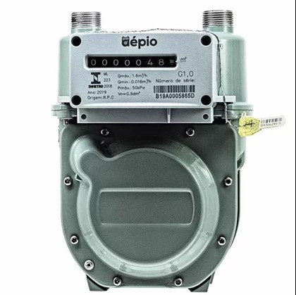 MEDIDOR VOL GAS DIAFRAGMA G1.0 3/8 SAE