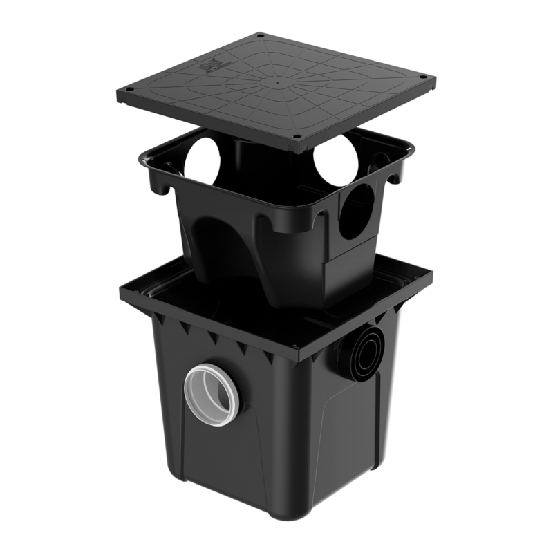 CAIXA DE GOR QUAD 410X410X403 C/CEST TP